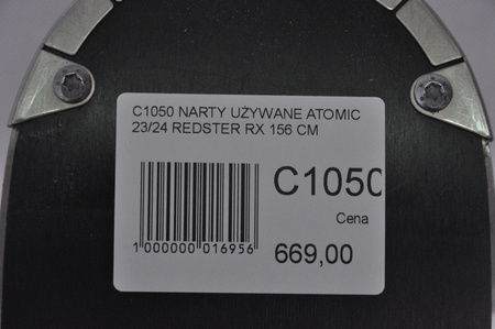 NARTY UŻYWANE ATOMIC REDSTER RX + M10 23/24 156 cm NRC1050