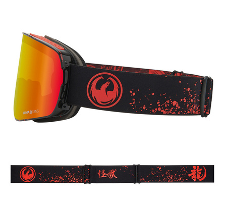 GOGLE DRAGON NFX2 Kaiju/Red+Rose 2025