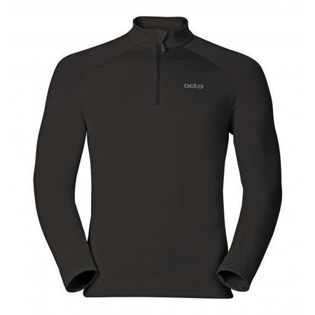 BLUZA ODLO MIDLAYER 1/2 ZIP SNOWBIRD Black
