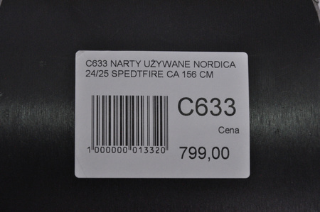 NARTY UŻYWANE NORDICA SPITFIRE CA 24/25 + Marker TP2 10 156 cm NRC633