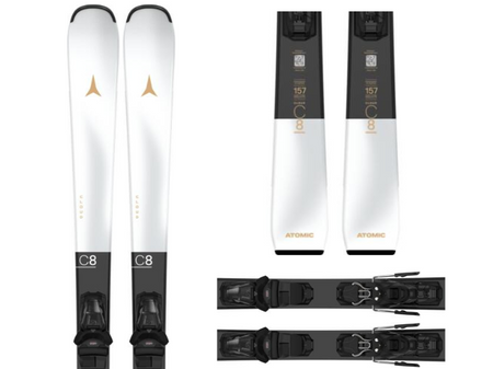 DAMSKIE NARTY ATOMIC CLOUD C8 + Atomic M10 GW 2026