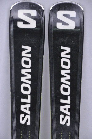 NARTY UŻYWANE SALOMON S/MAX 10 + M11 22/23 165 cm NRC564