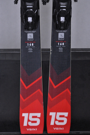 NARTY UŻYWANE VOLKL RACETIGER SRC + Motion 10 24/25 168 cm NRC226