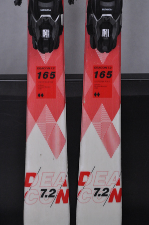 NARTY UŻYWANE VOLKL DEACON 7.2 + FTD 10 21/22 165 cm NRC1110