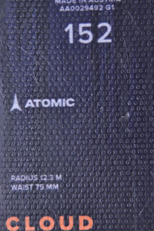 NARTY UŻYWANE ATOMIC CLOUD Q14 + X12 22/23 152 cm NRC593