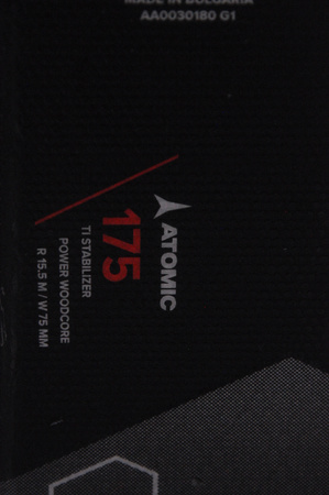 NARTY UŻYWANE ATOMIC REDSTER SC + M10 23/24 175 cm NRC500