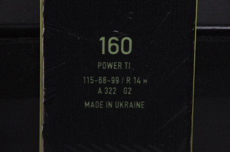 NARTY UŻYWANE FISCHER RC4 SUPERIOR TI 23/24 + Z11 160 cm NRC772