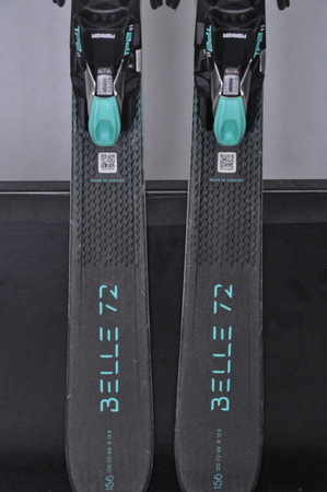 NARTY UŻYWANE NORDICA BELLE 72 DC 24/25 + TP2 11 156 cm NRC616