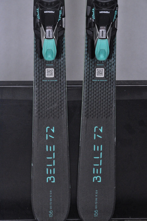 NARTY UŻYWANE NORDICA BELLE 72 DC 24/25 + TP2 11 156 cm NRC613