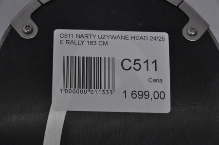 NARTY UŻYWANE HEAD SUPERSHAPE ERALLY + PRD12 24/25 163 cm NRC511
