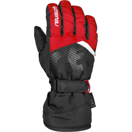 JUNIORSKIE RĘKAWICE NARCIARSKIE REUSCH 16/17 BULLET GTX® Fire Red - Black 46/61/305/302