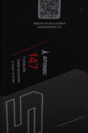 NARTY UŻYWANE ATOMIC REDSTER SC + M10 23/24 147 cm NRC462