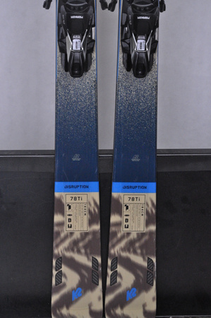 NARTY UŻYWANE K2 DISRUPTION 78TI + MXC 12 24/25 184 cm NRC993