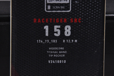 NARTY UŻYWANE VOLKL RACETIGER SRC + Motion 10 24/25 158 cm NRC207