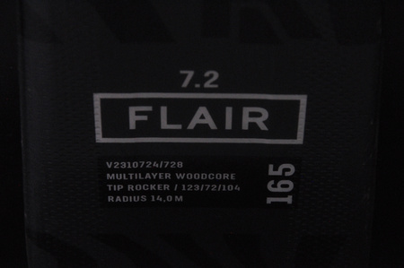 NARTY UŻYWANE VOLKL FLAIR 7.2 21/22 + FDT 10 165 cm NRC1155