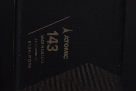 DAMSKIE NARTY UŻYWANE ATOMIC CLOUD C9 + M10 GW 24/25 143 cm NRC353