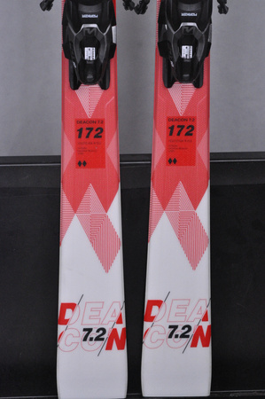 NARTY UŻYWANE VOLKL DEACON 7.2 + FTD 10 21/22 172 cm NRC1077