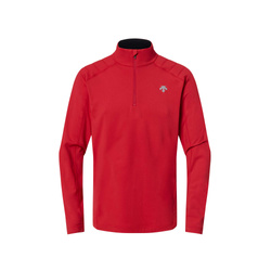 MĘSKI GOLF BLUZA DESCENTE T-NECK Electric Red 2026