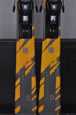 NARTY UŻYWANE SALOMON S/MAX F8 XT + M10 2024 156 cm NRC417