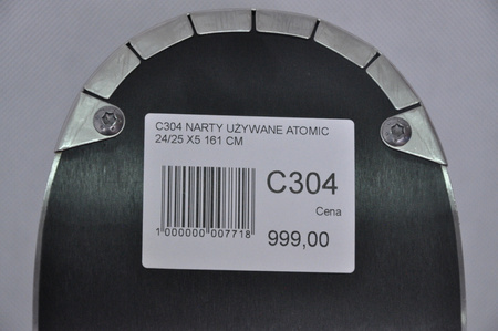 NARTY UŻYWANE ATOMIC REDSTER X5 + Atomic M10 GW 24/25 161 cm NRC304