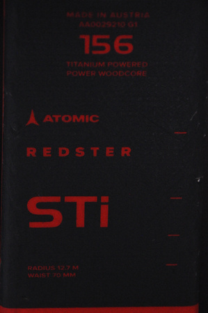 NARTY UŻYWANE ATOMIC REDSTER STI + M 12 22/23 156 cm NRC601