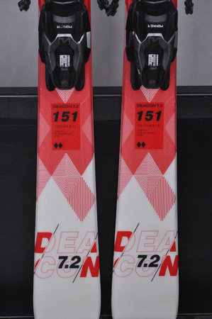 NARTY UŻYWANE VOLKL DEACON 7.2 + FTD 10 21/22 151 cm NRC1143