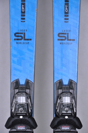 NARTY UŻYWANE STOCKLI LASER SL + MC11 24/25 160 cm NRC20