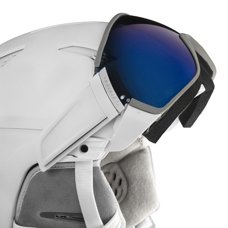 DAMSKI KASK NARCIARSKI SALOMON MIRAGE+ White/Blue 2020