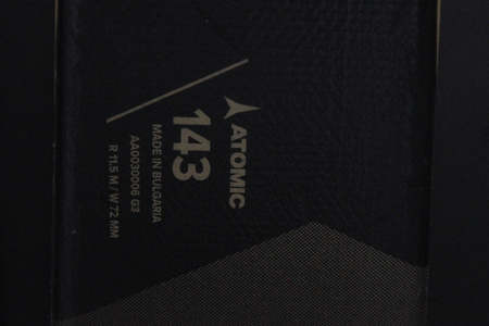 DAMSKIE NARTY UŻYWANE ATOMIC CLOUD C9 + M10 GW 24/25 143 cm NRC354