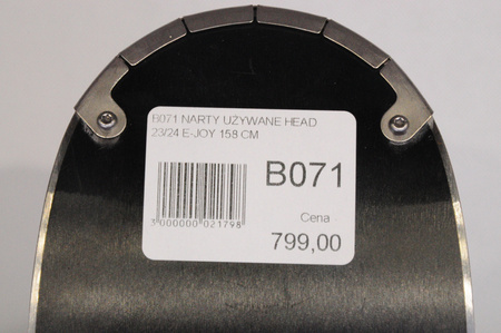 NARTY UŻYWANE HEAD E. PURE JOY 23/24 + JOY 9 158 cm NRB071