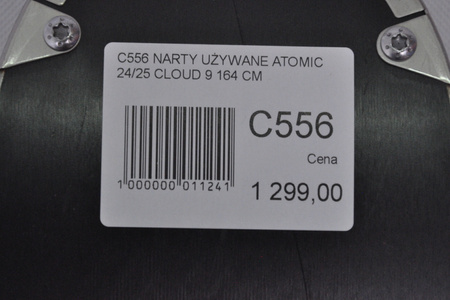 DAMSKIE NARTY UŻYWANE ATOMIC CLOUD C9 + M10 GW 24/25 164 cm NRC556