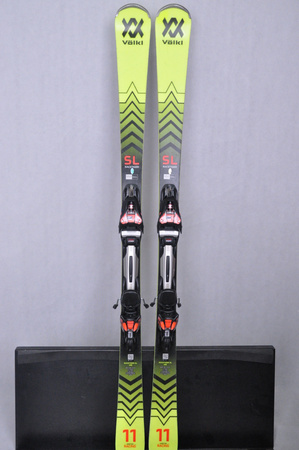 NARTY UŻYWANE VOLKL RACETIGER SL + VMotion 12 22/23 155 cm NRC645