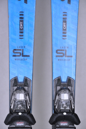 NARTY UŻYWANE STOCKLI LASER SL + MC11 24/25 150 cm NRC13