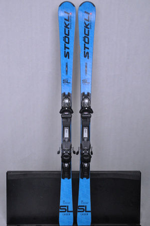 NARTY UŻYWANE STOCKLI LASER SL + MC11 24/25 150 cm NRC13