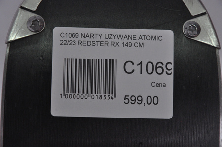 NARTY UŻYWANE ATOMIC REDSTER RX + M10 22/23 149 cm NRC1069