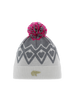 JUNIORSKA CZAPKA EISBAR ZIGGY OS POMPON White/Grey