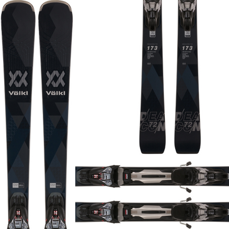 NARTY VOLKL DEACON 72 Black + Marker RMOTION3 12 GW 2023