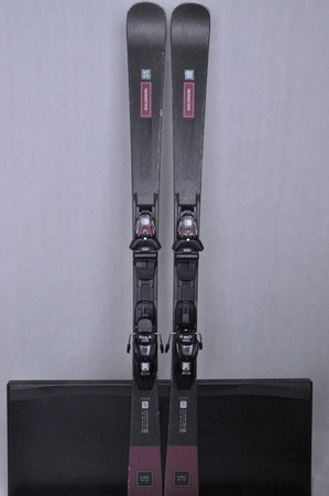 DAMSKIE NARTY UŻYWANE SALOMON S/MAX 10 + M11 23/24 148 cm NRC569