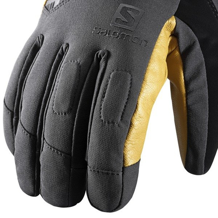 RĘKAWICE NARCIARSKIE SALOMON 17/18 PROPELLER GTX M Black/Natural