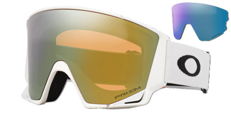 GOGLE OAKLEY FLOW SCAPE L Matte White / Prizm Sage Gold Iridium + Iced Iridium 2026