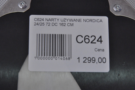 NARTY UŻYWANE NORDICA BELLE 72 DC 24/25 + TP2 11 162 cm NRC624