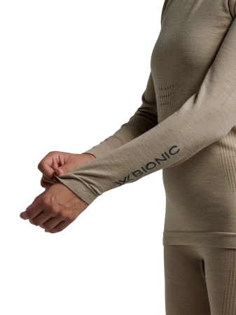 DAMSKA KOSZULKA TERMICZNA X-BIONIC MIGHTYWOOL LS Sand 2026
