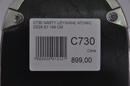 NARTY UŻYWANE ATOMIC REDSTER S7 + M12 GW 23/24 149 cm NRC730