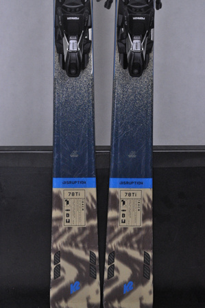 NARTY UŻYWANE K2 DISRUPTION 78TI + MXC 12 24/25 184 cm NRC991
