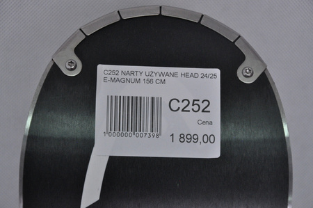 NARTY UŻYWANE HEAD SUPERSHAPE E. MAGNUM + Head PRD12 24/5 156 cm NRC252
