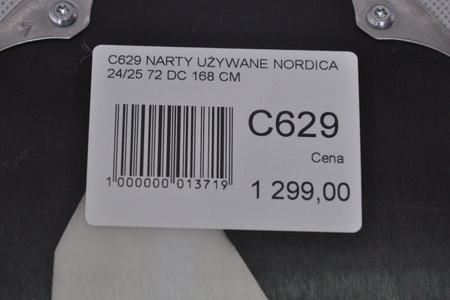NARTY UŻYWANE NORDICA BELLE 72 DC 24/25 + TP2 11 168 cm NRC629