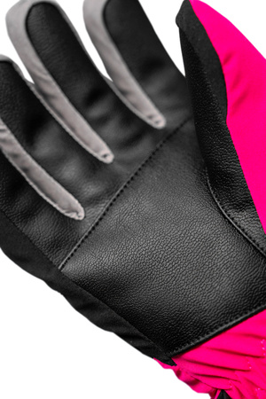 JUNIORSKIE RĘKWICE NARCIARSKIE REUSCH BENJI R-TEX® XT Black/Dress Blue/Pink 2026