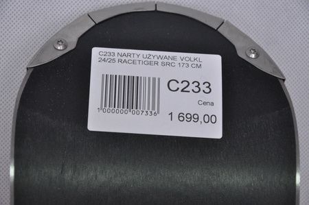 NARTY UŻYWANE VOLKL RACETIGER SRC + Motion 10 24/25 173 cm NRC233