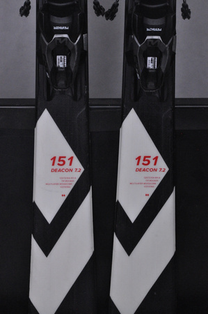 NARTY UŻYWANE VOLKL DEACON 7.2 + FTD 10 23/24 151 cm NRC1199