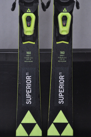 NARTY UŻYWANE FISCHER RC4 SUPERIOR TI 23/24 + Z11 160 cm NRC768